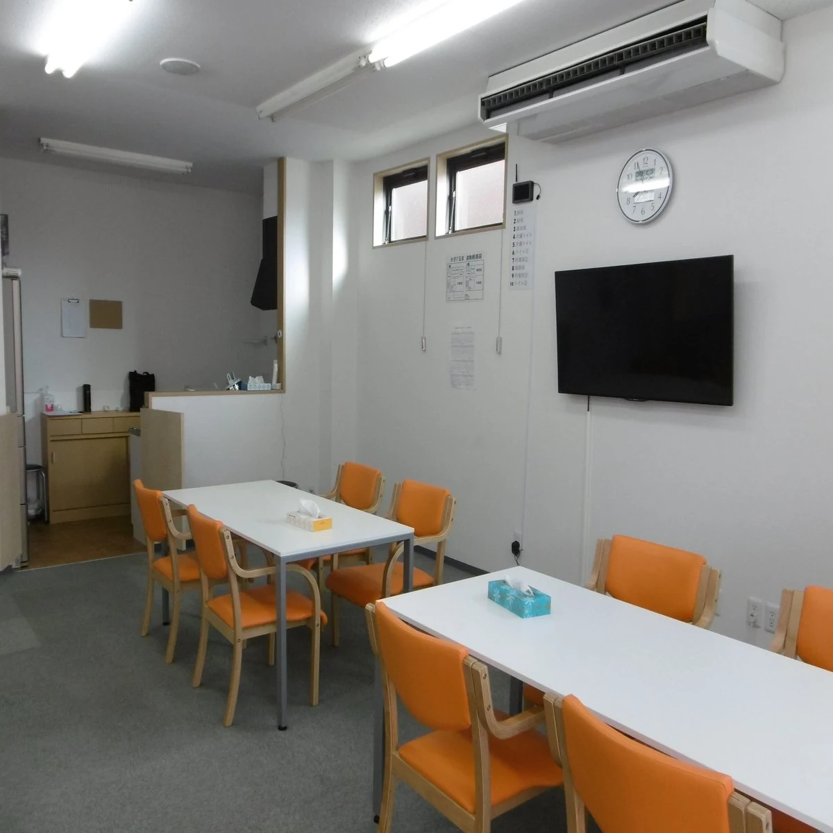 かざぐるまの1F作業場